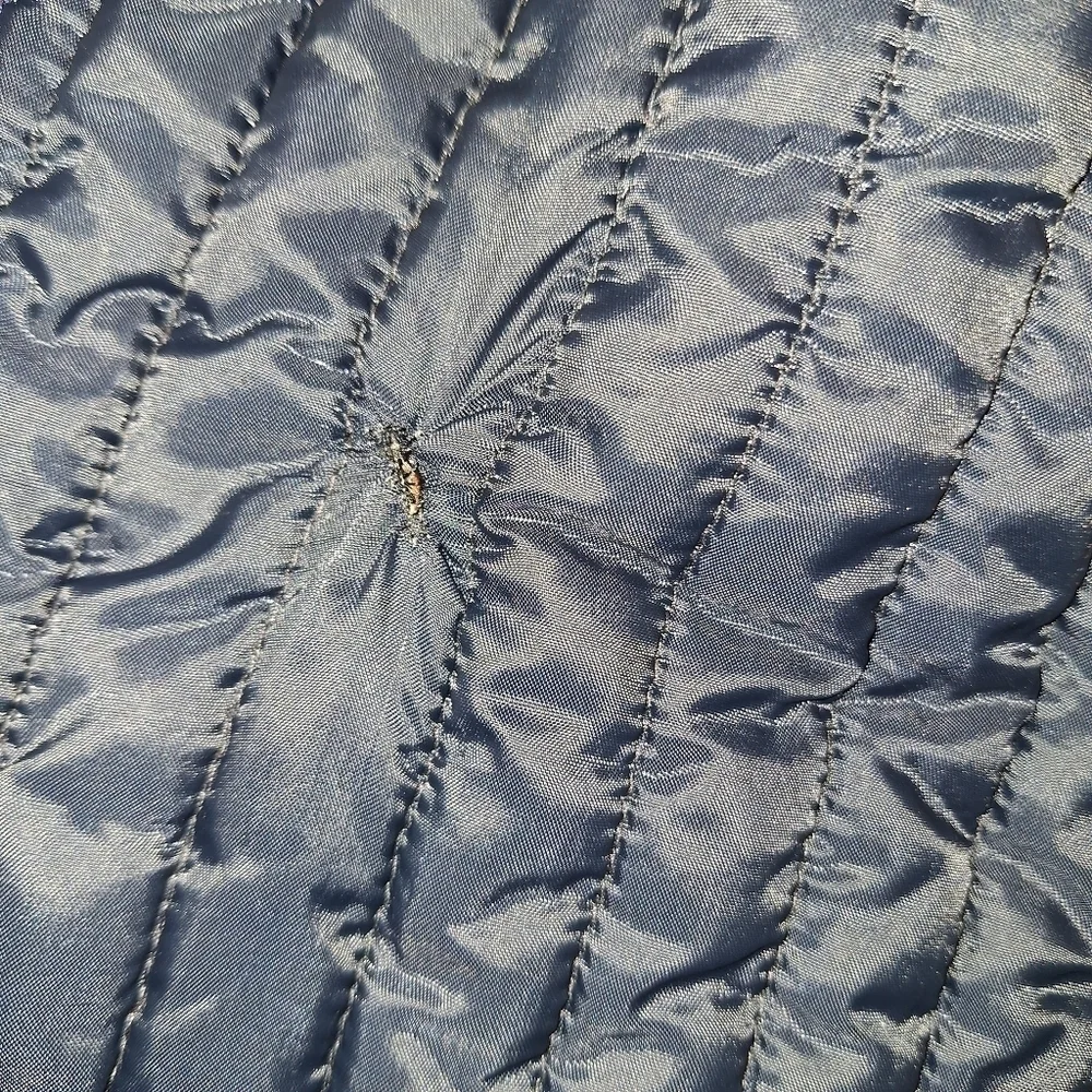 Cherokee Men's Flannel Jacket Blue Black Gray Medium